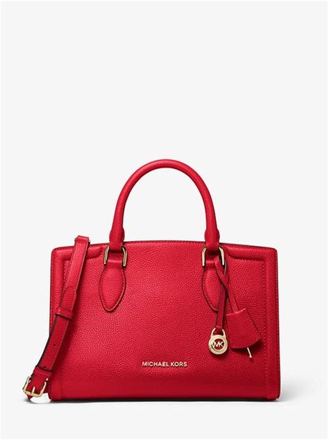 michael kors zoe bag|Zoe Medium Pebbled Leather Satchel .